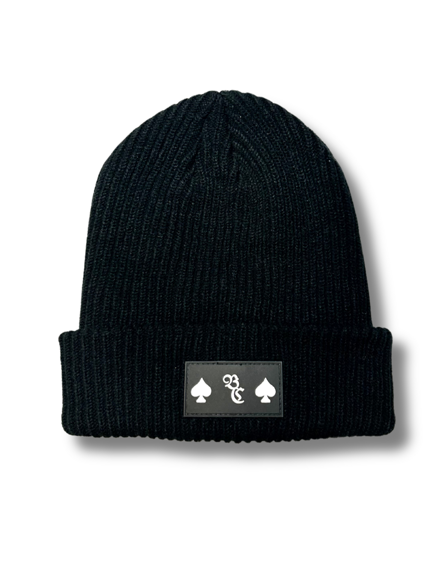 “BC Double Spade” WOOL BEANIE