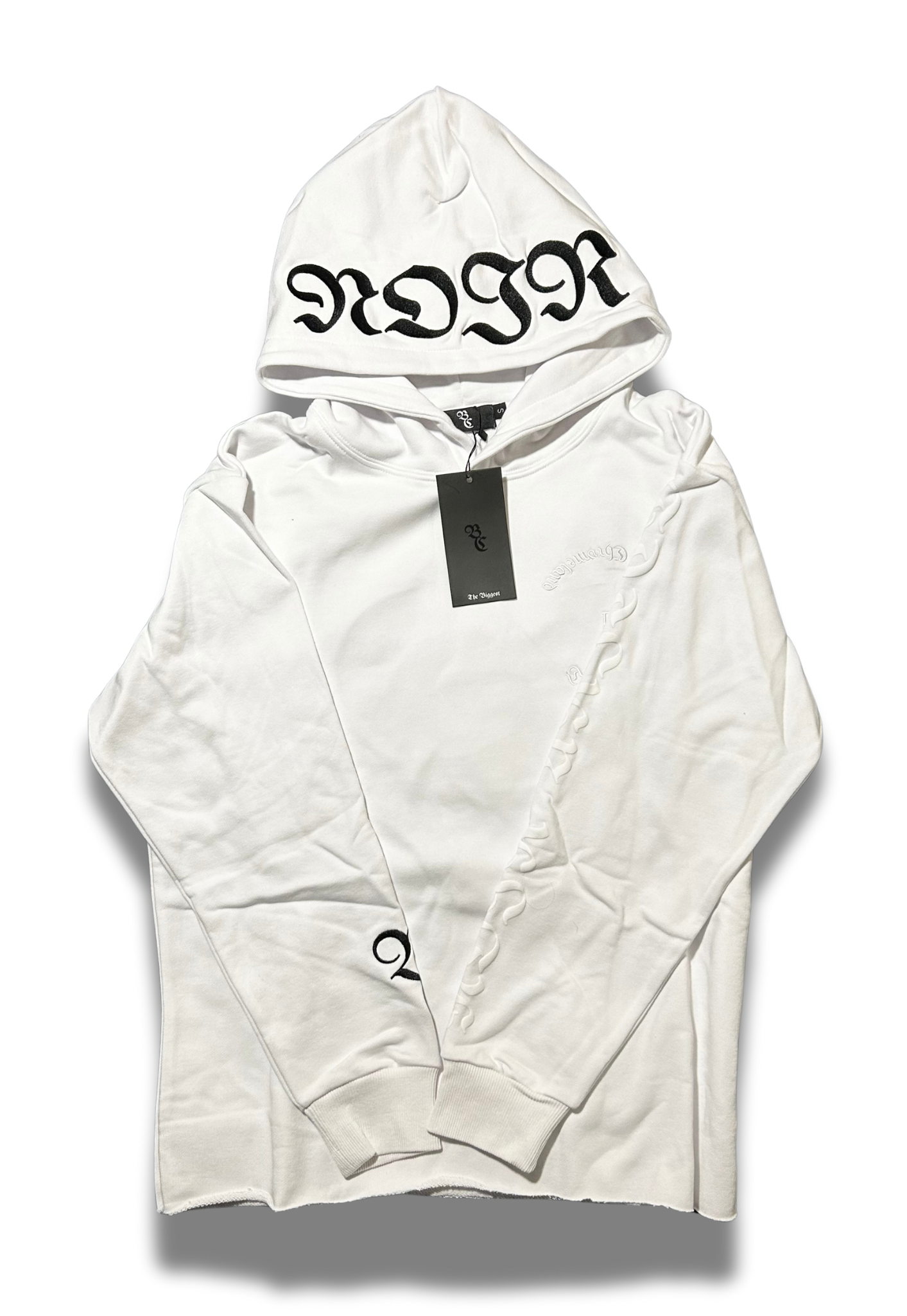 Cropped “NOIR” Hoodies