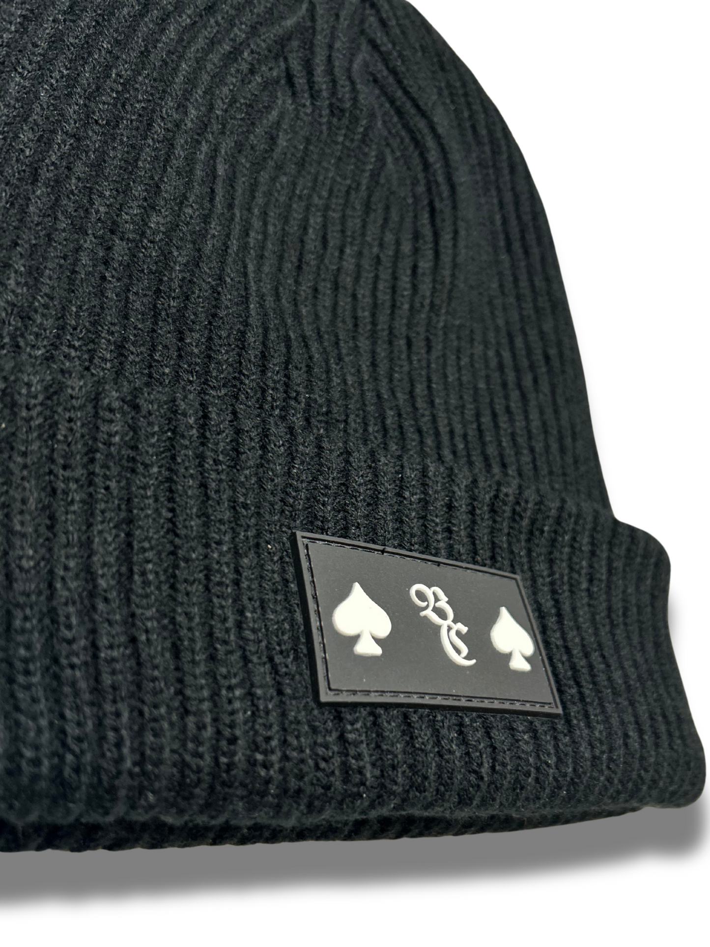 “BC Double Spade” WOOL BEANIE