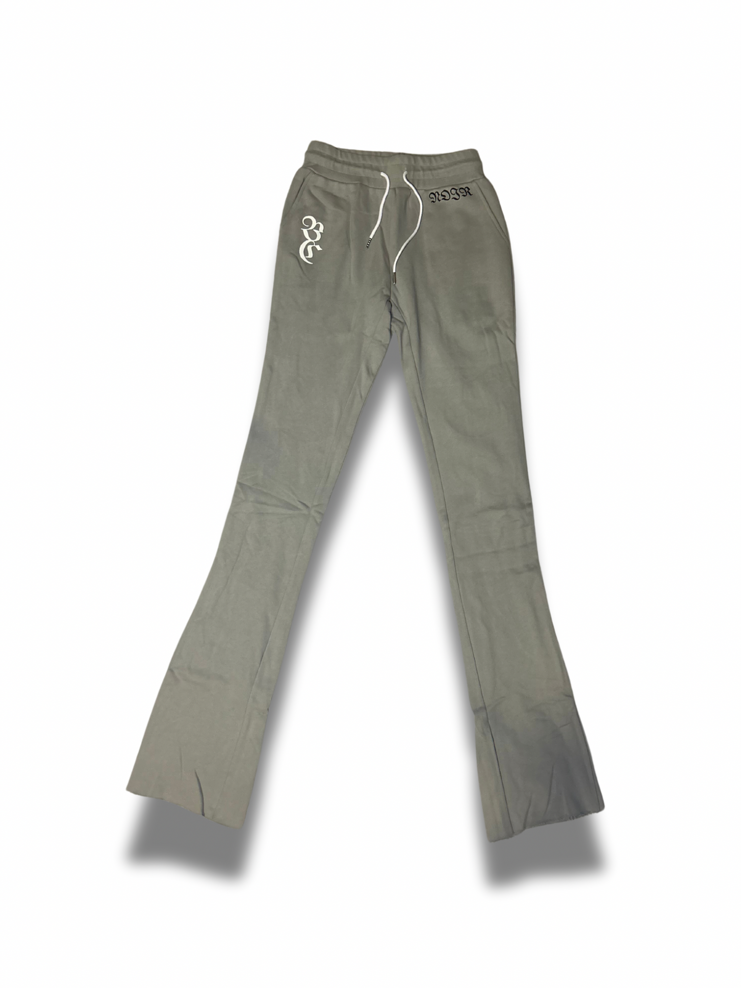 “UNITED” Stacked Flared Sweatpants