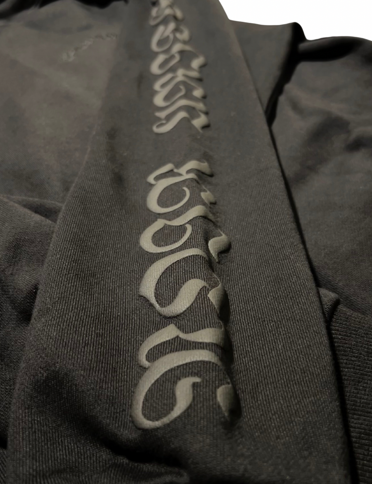 Cropped “NOIR” Hoodies