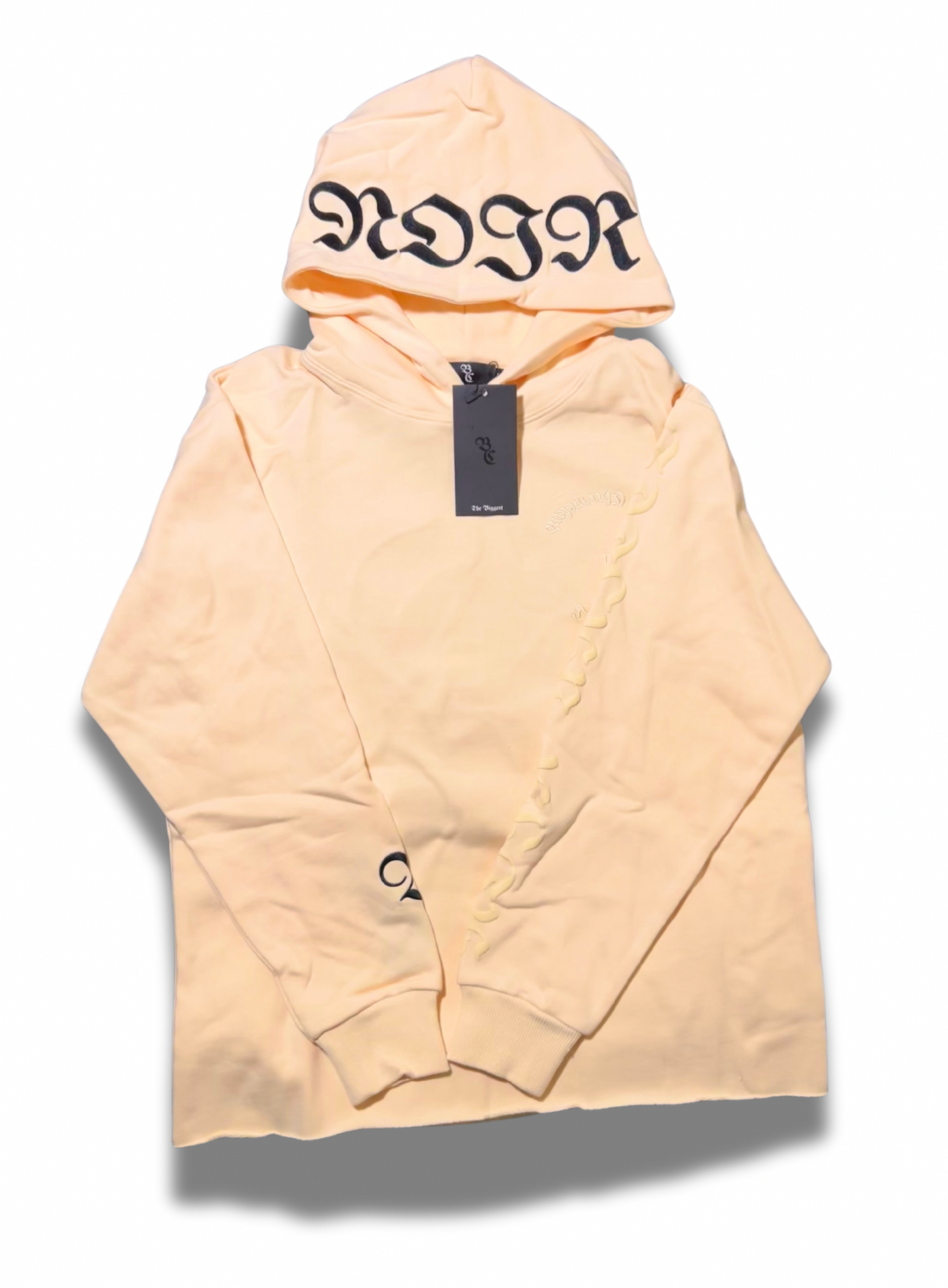 Cropped “NOIR” Hoodies