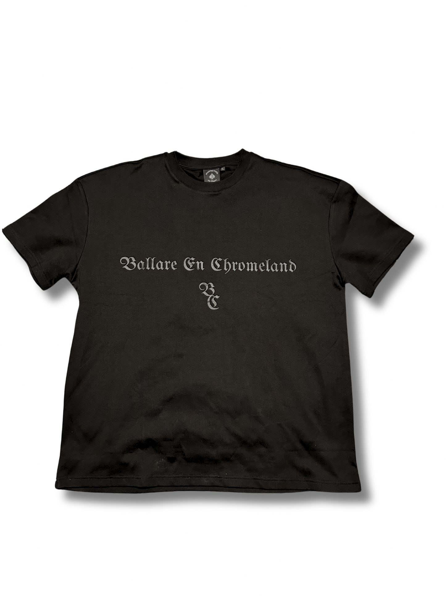 Ballare En Chromeland Oversized “Jet Black” Tee