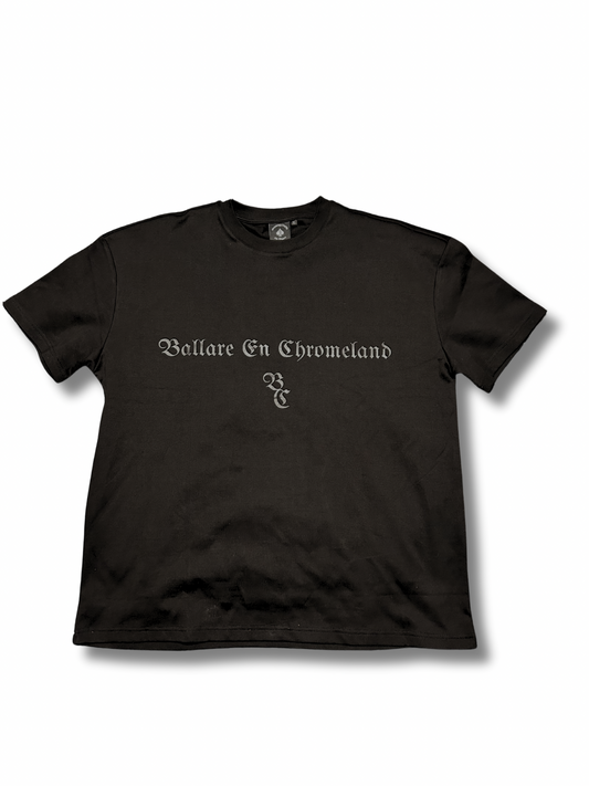 Ballare En Chromeland Oversized “Jet Black” Tee